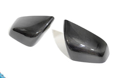 Tesla Model X OEM Overlay Dry Carbon Fiber Mirror Covers [Various Finishes] | FYBR Aerodynamics (Copy)