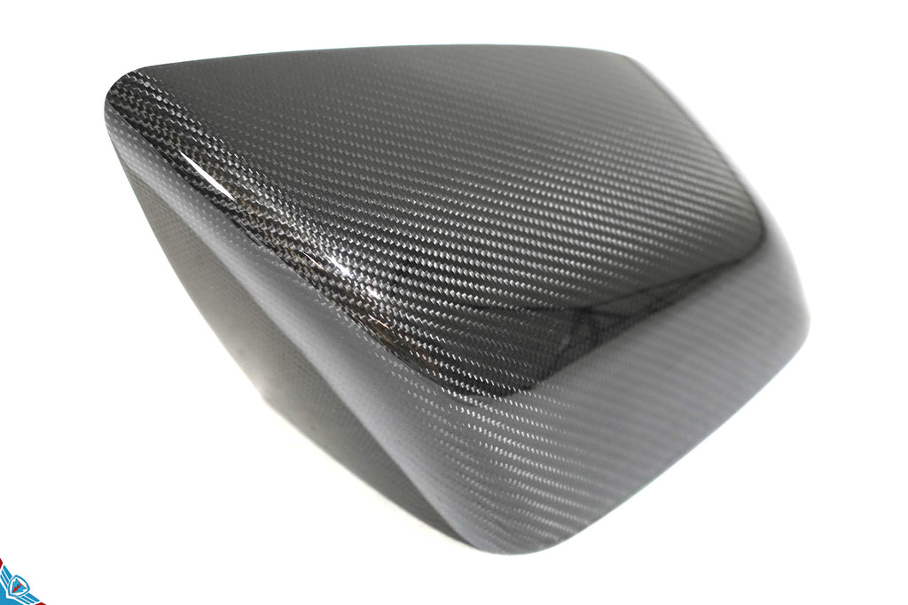2016-2026 Tesla Model X OEM Design Dry Carbon Fiber Mirror Cover Overlays | FYBR Aerodynamics