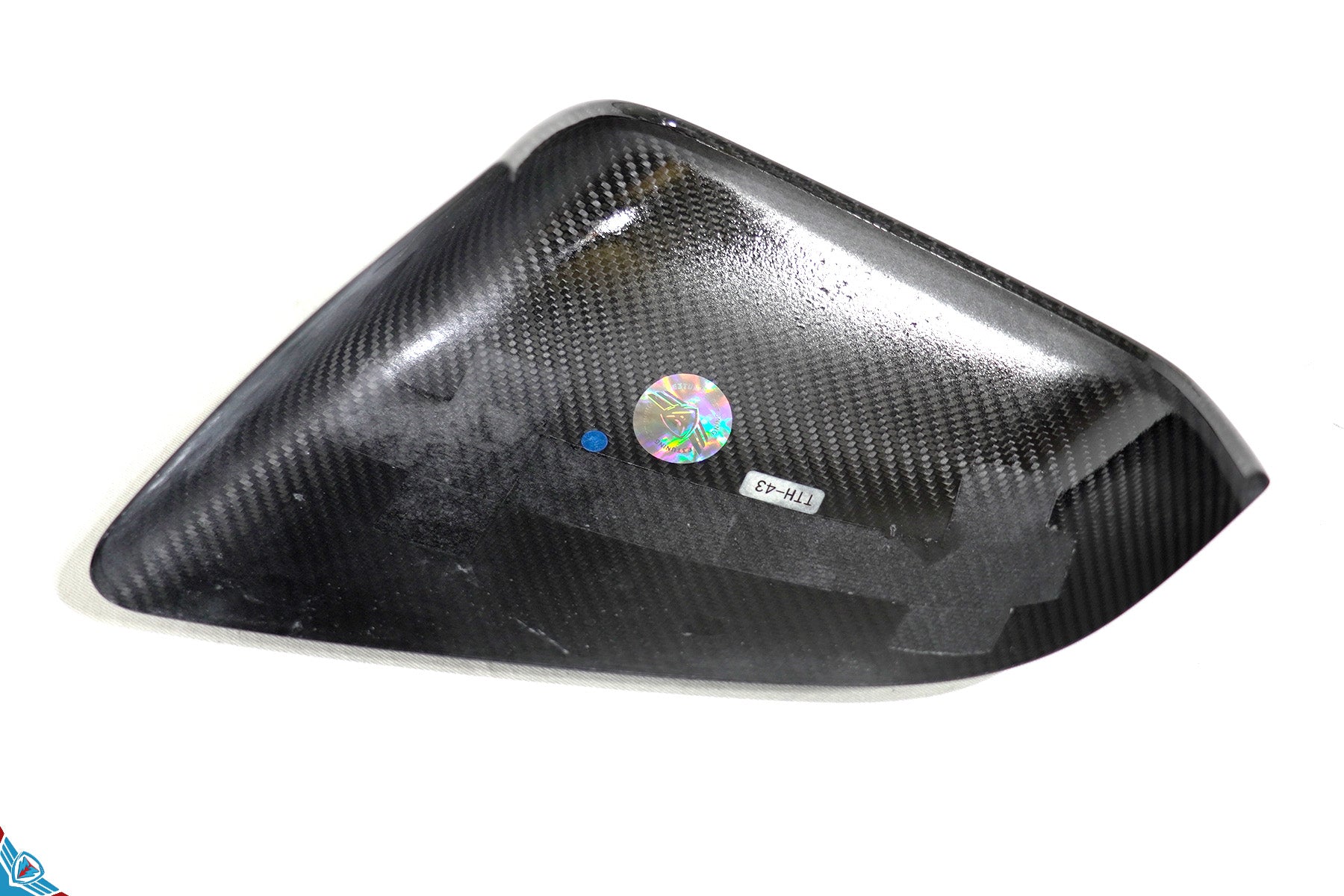 2016-2026 Tesla Model X OEM Design Dry Carbon Fiber Mirror Cover Overlays | FYBR Aerodynamics