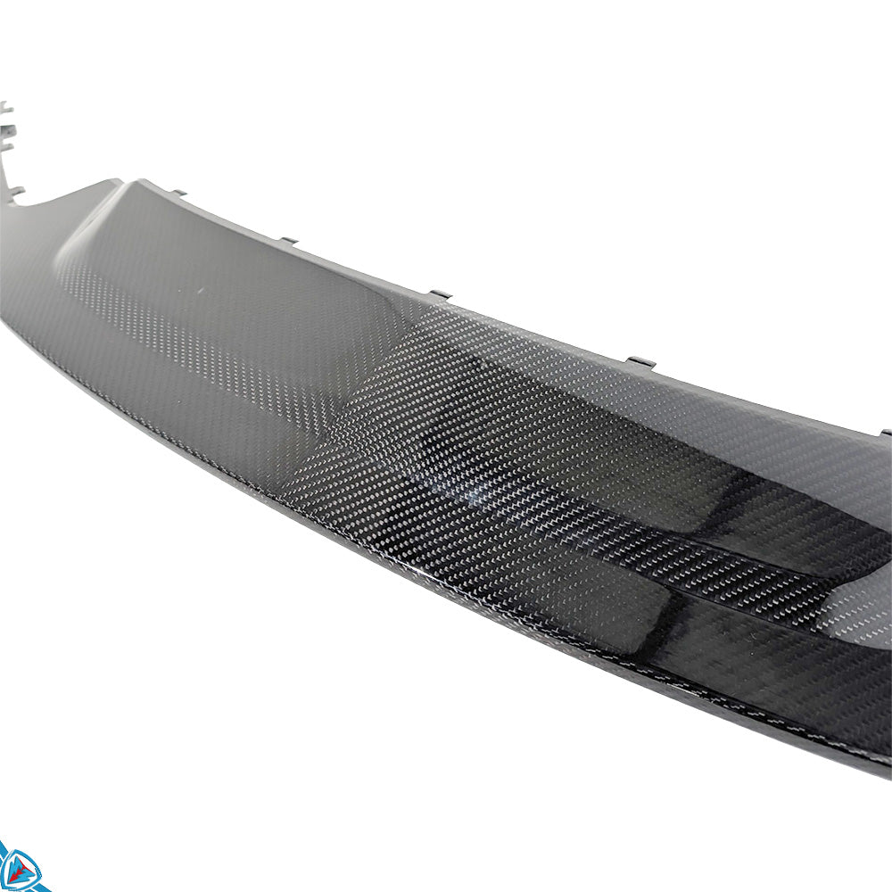 2017-2025 Porsche 718 Boxster & Cayman (982) GT4 RS Style Dry Carbon Fiber Front Lip for GT4 Conversion Bumper | FYBR Aerodynamics