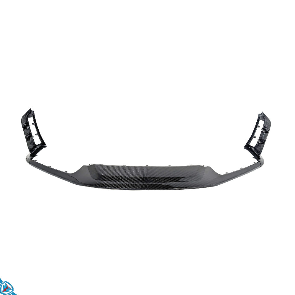 2017-2025 Porsche 718 Boxster & Cayman (982) GT4 RS Style Dry Carbon Fiber Front Lip for GT4 Conversion Bumper | FYBR Aerodynamics