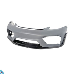 2017-2025 Porsche 718 Boxster & Cayman (982) GT4 RS Style Dry Carbon Fiber Front Lip for GT4 Conversion Bumper | FYBR Aerodynamics