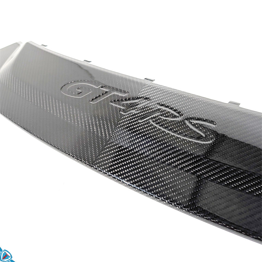 2017-2025 Porsche 718 Boxster & Cayman (982) GT4 RS Style Dry Carbon Fiber Front Lip for GT4 Conversion Bumper | FYBR Aerodynamics