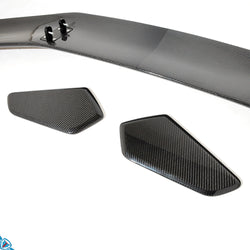 2017-2025 Porsche 718 Boxster & Cayman (982) GT4 RS Style Dry Carbon Fiber Swan Neck Wing | FYBR Aerodynamics