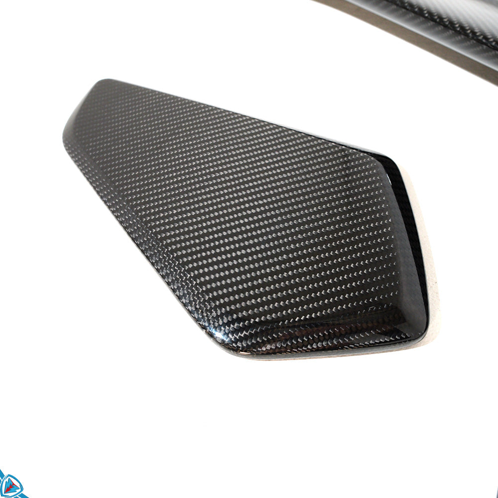 2017-2025 Porsche 718 Boxster & Cayman (982) Dry Carbon Fiber GT4 RS Style Swan Neck Wing