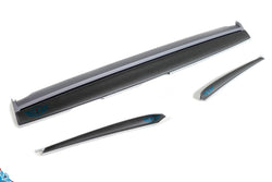 2017-2023 Tesla Model 3 & Model Y (1st-Gen) Matte Carbon Fiber Dashboard & Front Door Trim Replacement Kit | FYBR Aerodynamics