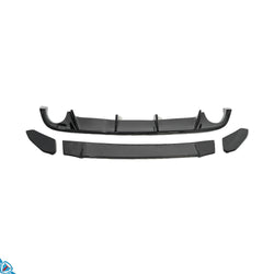 2010-2014 Volkswagen GTI (MK6) REV Style Carbon Fiber Rear Diffuser (3 Piece) | FYBR Aerodynamics