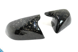 2017-2023 Tesla Model 3 (MK1) Bull Horn Carbon Fiber Mirror Covers | FYBR Aerodynamics
