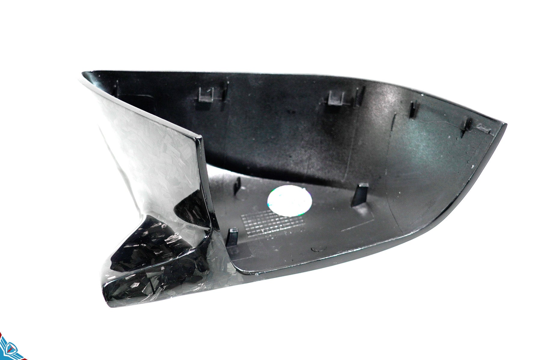 2017-2023 Tesla Model 3 (MK1) Bull Horn Carbon Fiber Mirror Covers | FYBR Aerodynamics