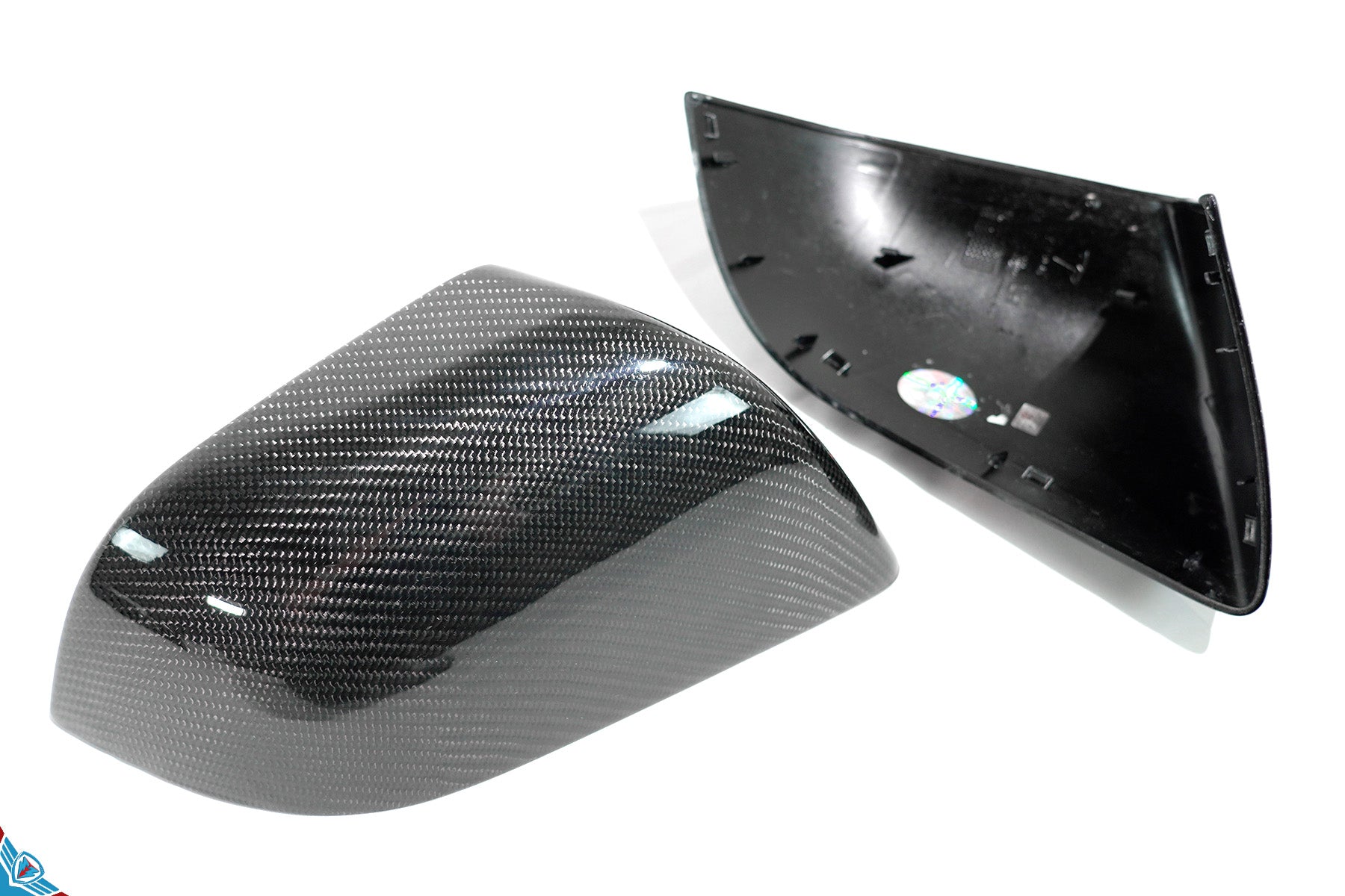 2017-2023 Tesla Model 3 (MK1) OEM Style Carbon Fiber Mirror Covers | FYBR Aerodynamics