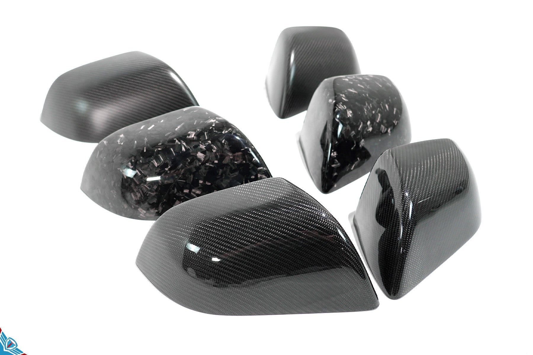 2017-2023 Tesla Model 3 (MK1) OEM Style Carbon Fiber Mirror Covers | FYBR Aerodynamics