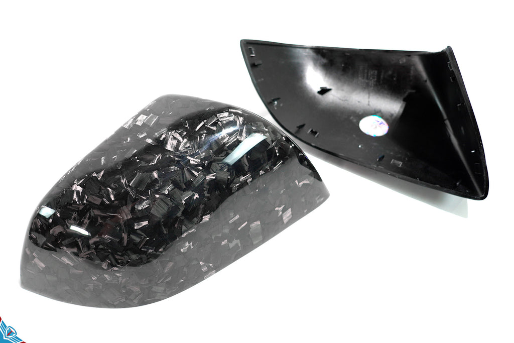 2017-2023 Tesla Model 3 (MK1) OEM Style Carbon Fiber Mirror Covers | FYBR Aerodynamics