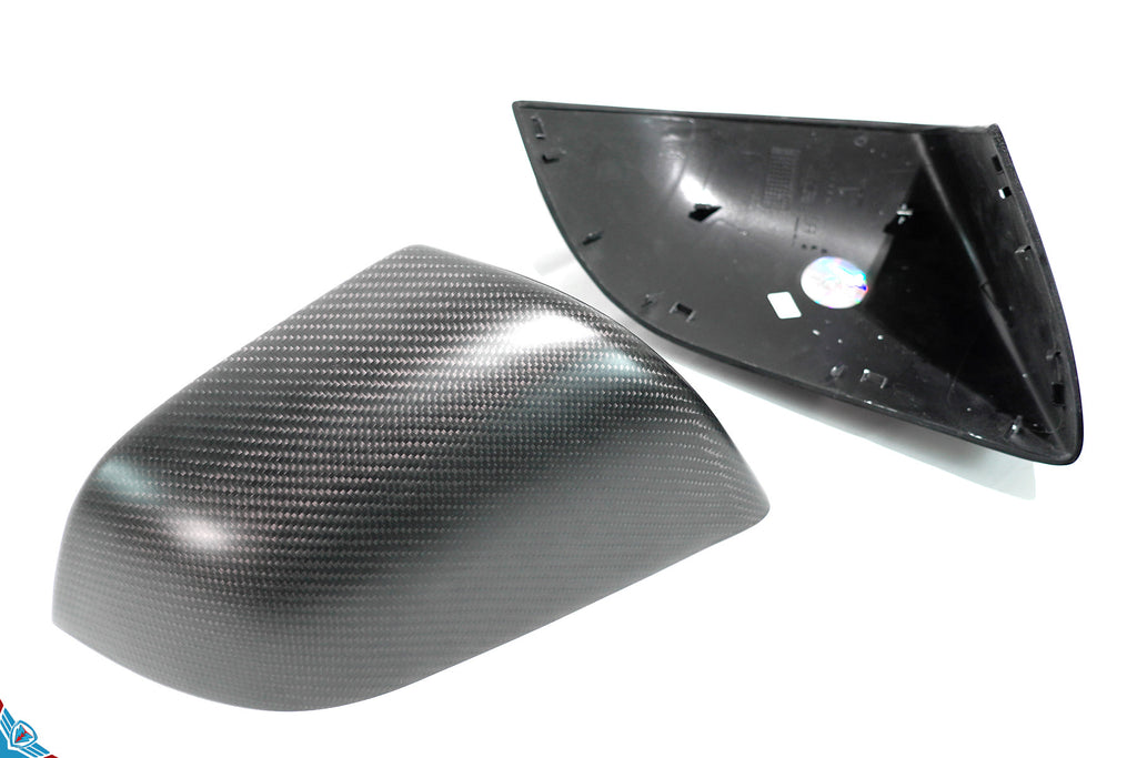 2017-2023 Tesla Model 3 (MK1) OEM Style Carbon Fiber Mirror Covers | FYBR Aerodynamics
