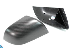 2017-2023 Tesla Model 3 (MK1) OEM Style Carbon Fiber Mirror Covers | FYBR Aerodynamics