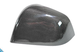 2020-2026 Tesla Model Y (1st-Gen) OEM Style Dry Carbon Fiber Mirror Covers | FYBR Aerodynamics
