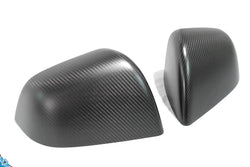 2020-2026 Tesla Model Y (1st-Gen) OEM Style Dry Carbon Fiber Mirror Covers | FYBR Aerodynamics