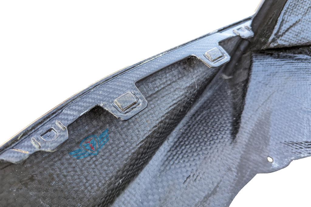 2020-2025 Tesla Model Y (1st Gen) SHX Style Carbon Fiber Rear Diffuser | FYBR Aerodynamics
