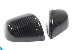 2020-2026 Tesla Model Y (1st-Gen) OEM Replacement Style Carbon Fiber Mirror Covers | FYBR Aerodynamics