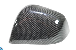 2020-2026 Tesla Model Y (1st-Gen) OEM Replacement Style Carbon Fiber Mirror Covers | FYBR Aerodynamics