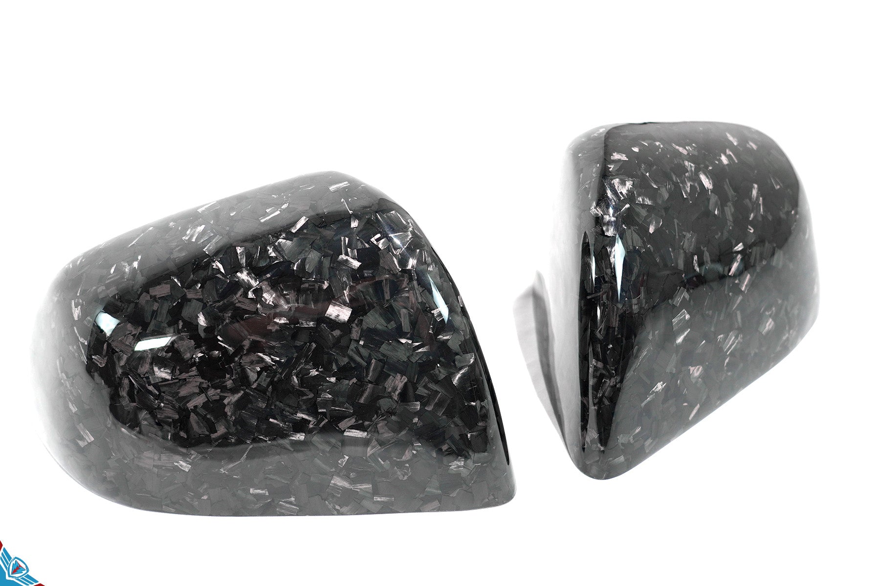 2020-2026 Tesla Model Y (1st-Gen) OEM Replacement Style Carbon Fiber Mirror Covers | FYBR Aerodynamics