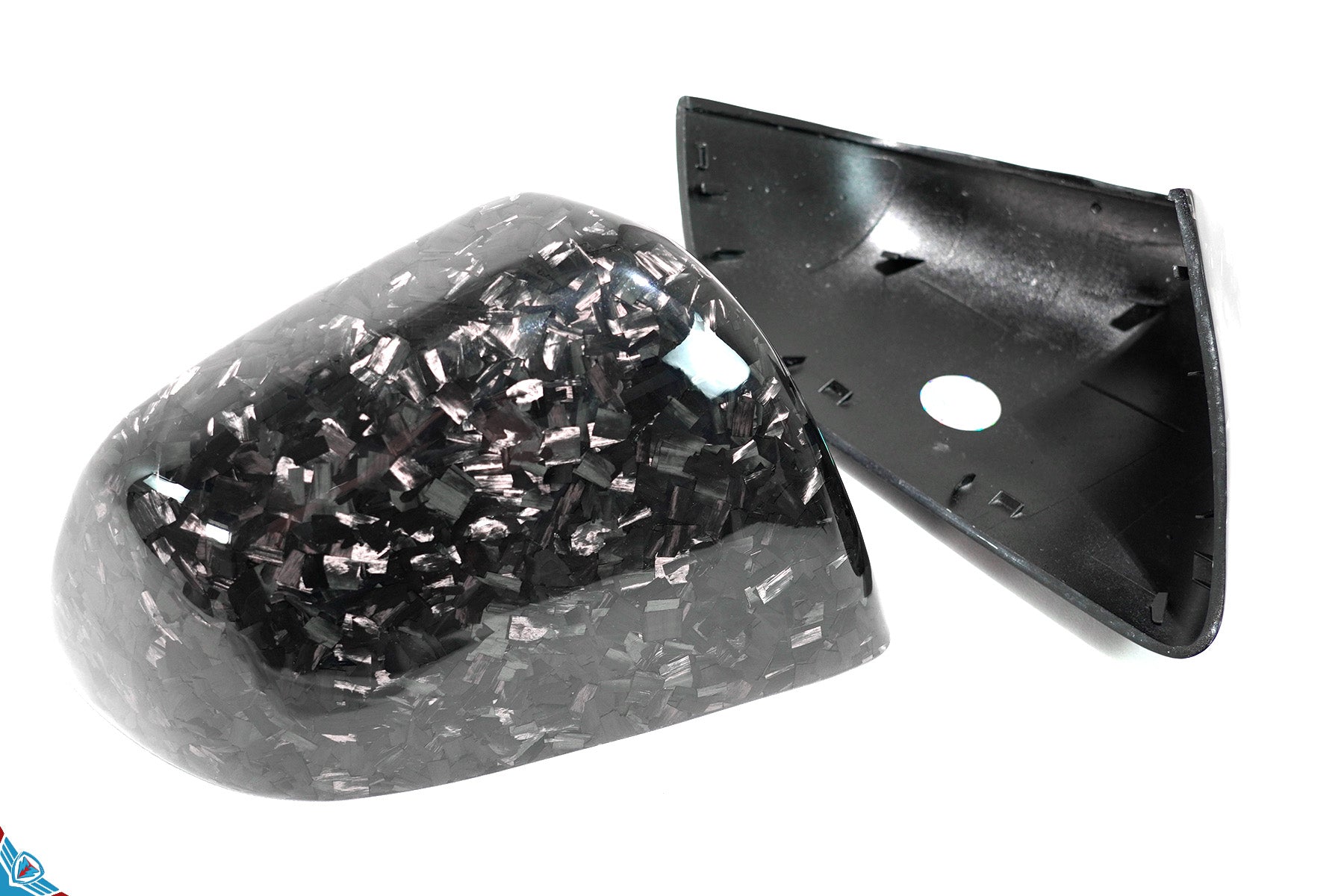 2020-2026 Tesla Model Y (1st-Gen) OEM Replacement Style Carbon Fiber Mirror Covers | FYBR Aerodynamics