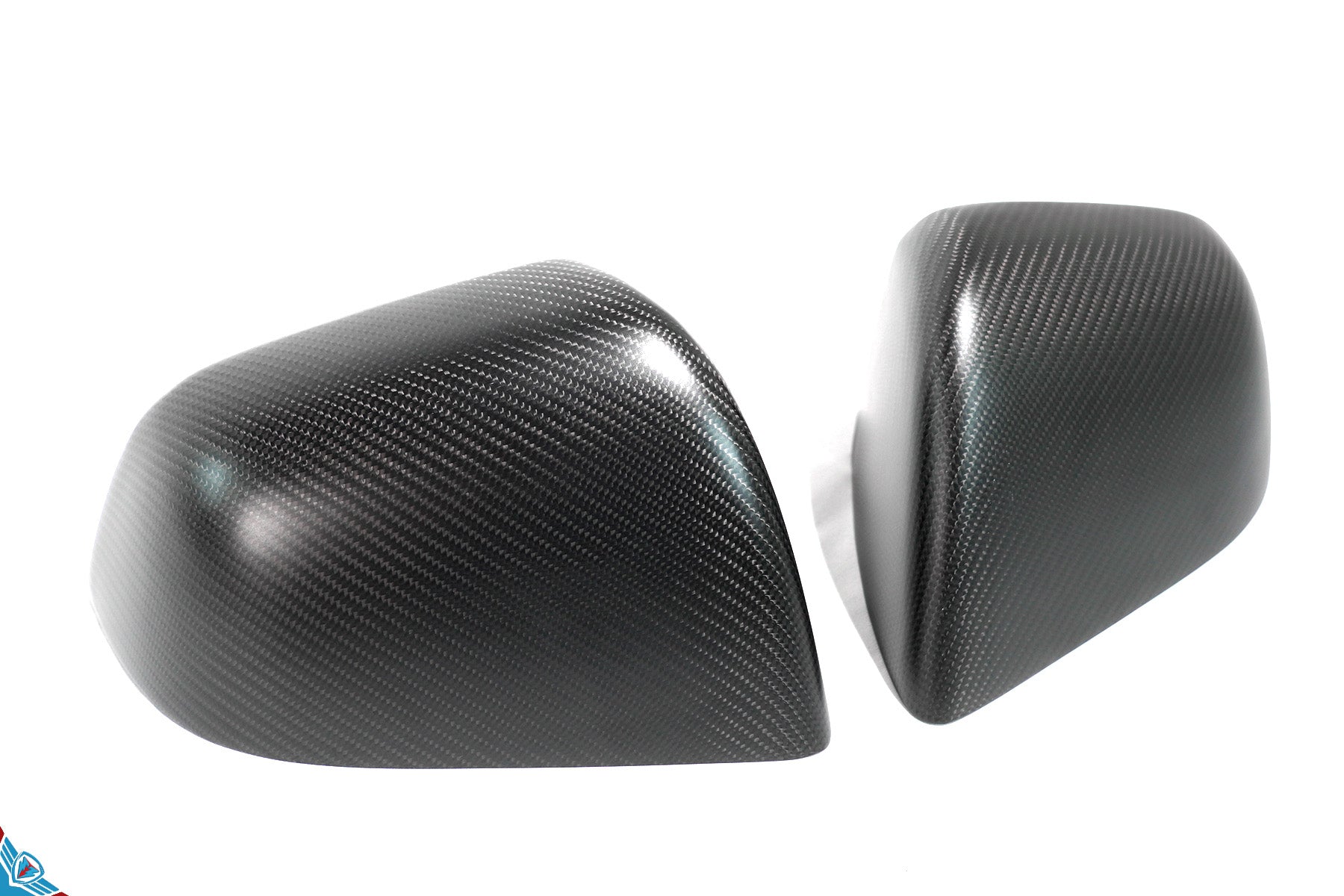 2020-2026 Tesla Model Y (1st-Gen) OEM Replacement Style Carbon Fiber Mirror Covers | FYBR Aerodynamics