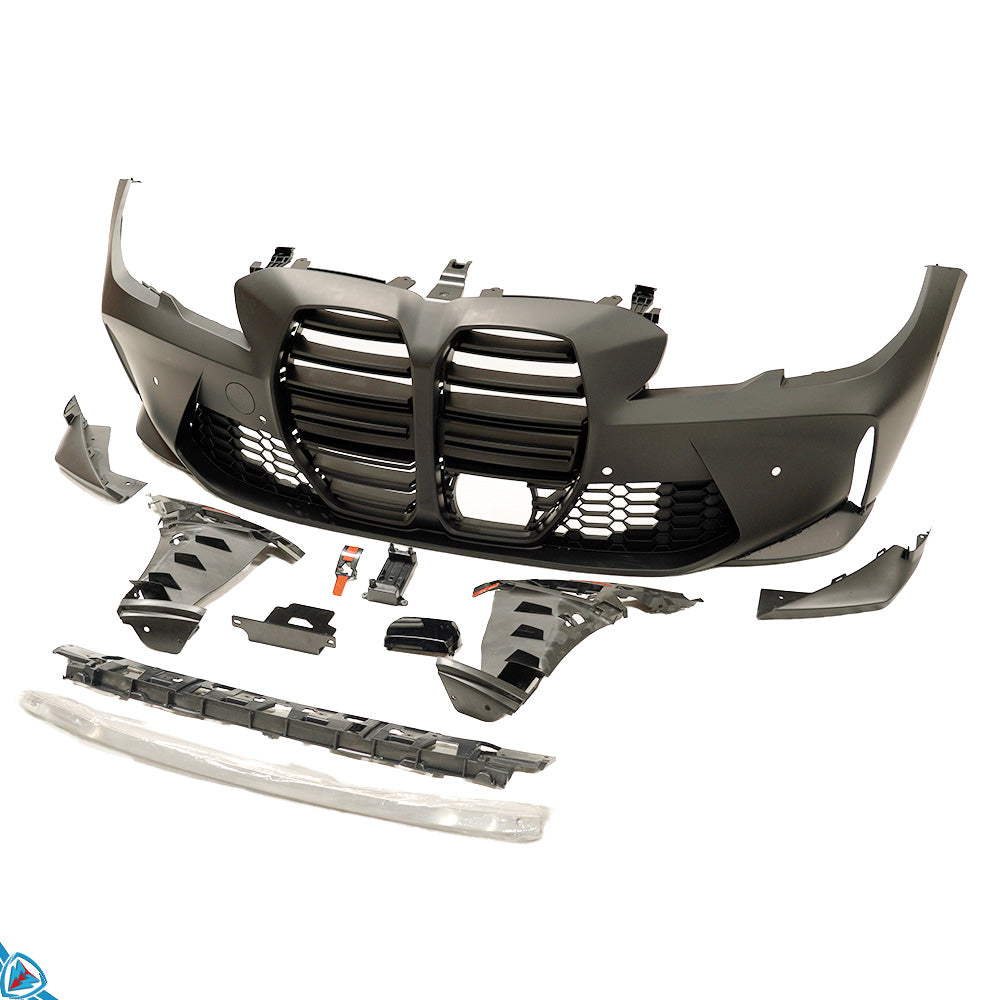 2019-2022 BMW Pre-LCI 3 Series (G20/G21) M3 Style Front Bumper Main image