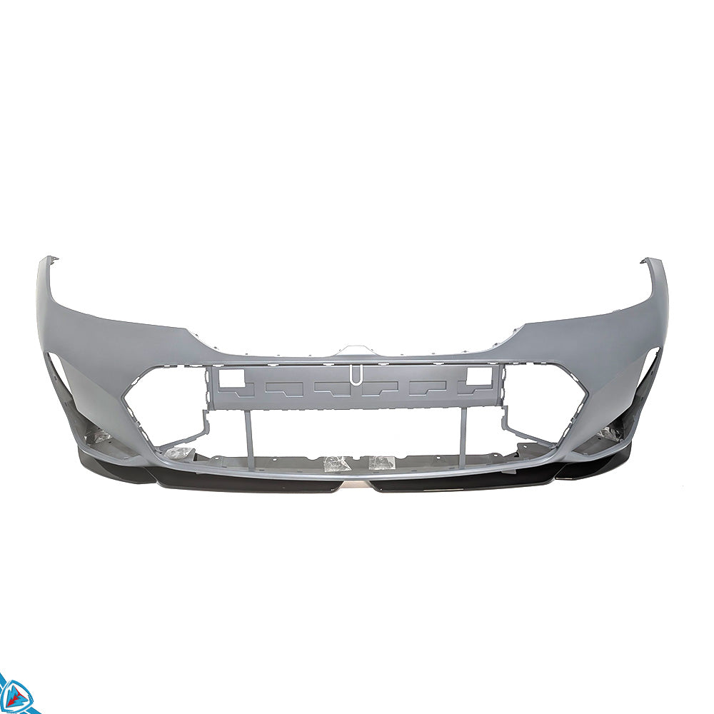 2023-2025 BMW 3 Series LCI (G20) M Performance Style Gloss Black Front Lip | E3Tuning Secondary image