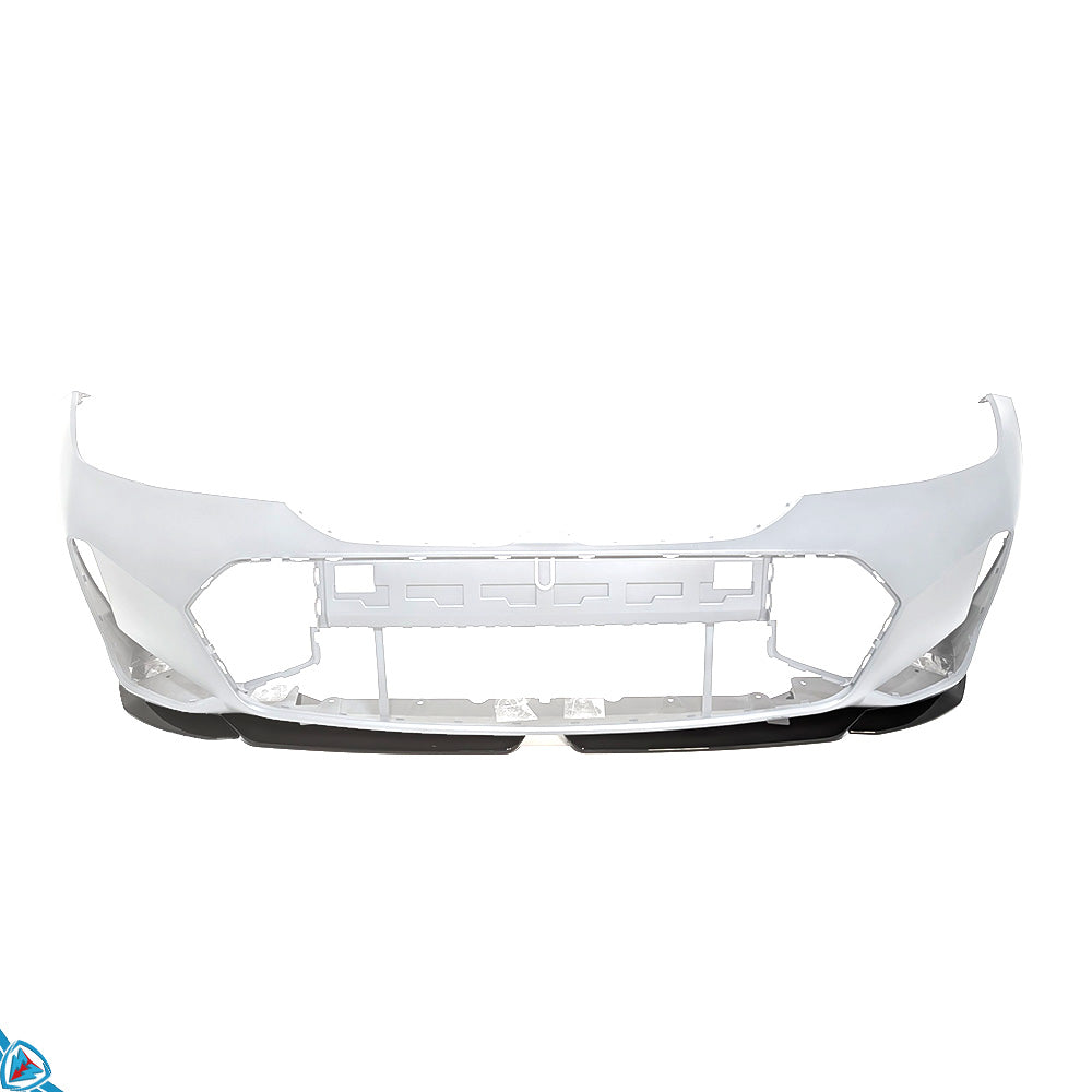 2023-2025 BMW 3 Series LCI (G20) M Performance Style Gloss Black Front Lip | E3Tuning Main image