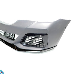 2021-2023 BMW 5 Series LCI (G30/G31) M Performance Style Gloss Black Front Lip | E3Tuning