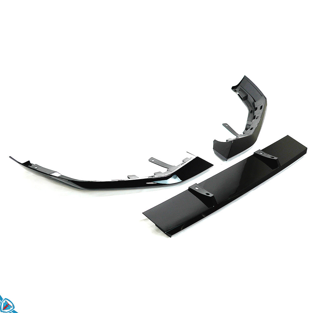 2021-2023 BMW 5 Series LCI (G30/G31) M Performance Style Gloss Black Front Lip | E3Tuning