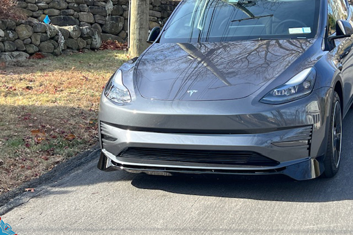Tesla Model Y (MK1) Front Bumper + Lip by CUSTUNING 