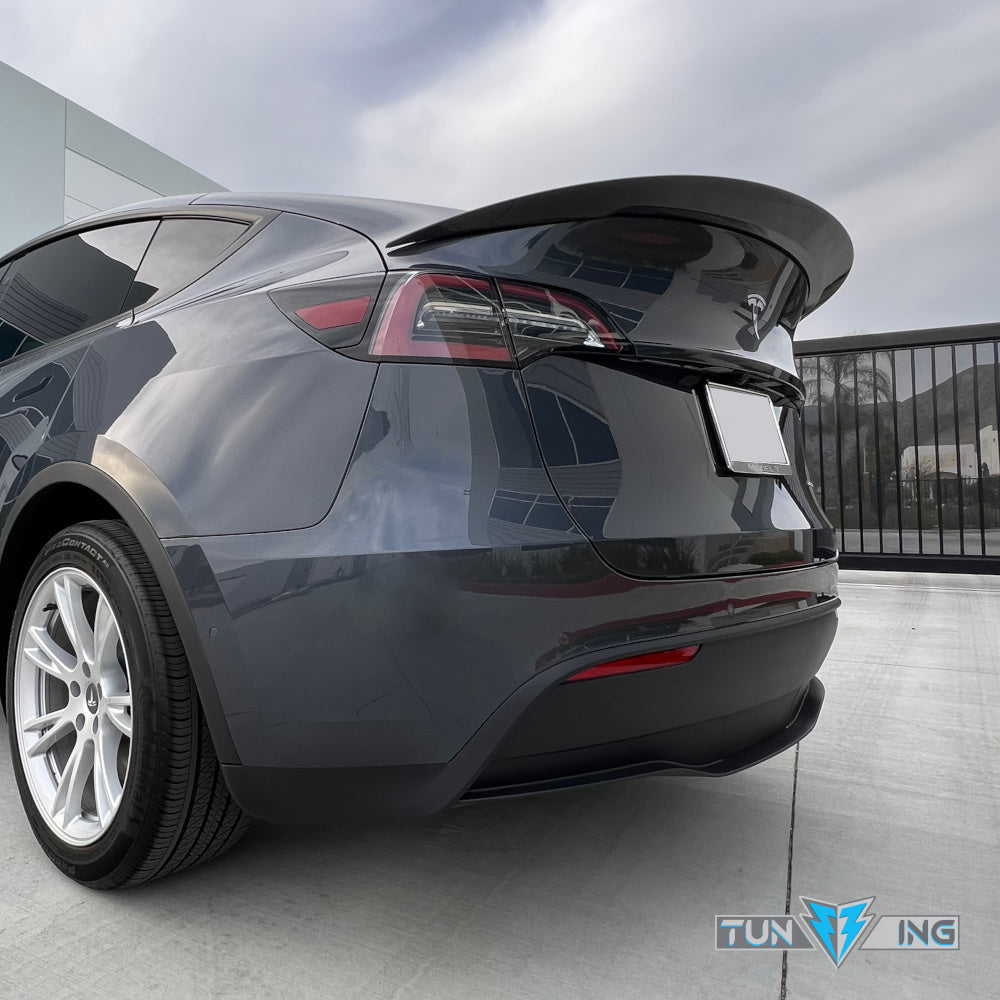 2020-2025 Tesla Model Y (1st-Gen) AGX Style Dry Carbon Fiber Trunk Spoiler | FYBR Aerodynamics