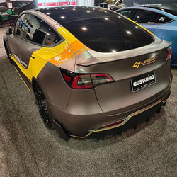 2020-2025 Tesla Model Y (1st Gen) CUSTUNING Style ABS Trunk Spoiler | E3Tuning