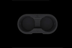 2017-2024 Tesla Model 3 & Model Y (MK1) Interior Accent Silicone Center Console Cup Holder | HALOBLK