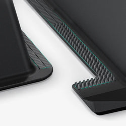 2020-2024 Tesla Model Y (1st-Gen) OEM+ Style ABS & Silicon Under Seat Storage Organizer Drawers | HALOBLK