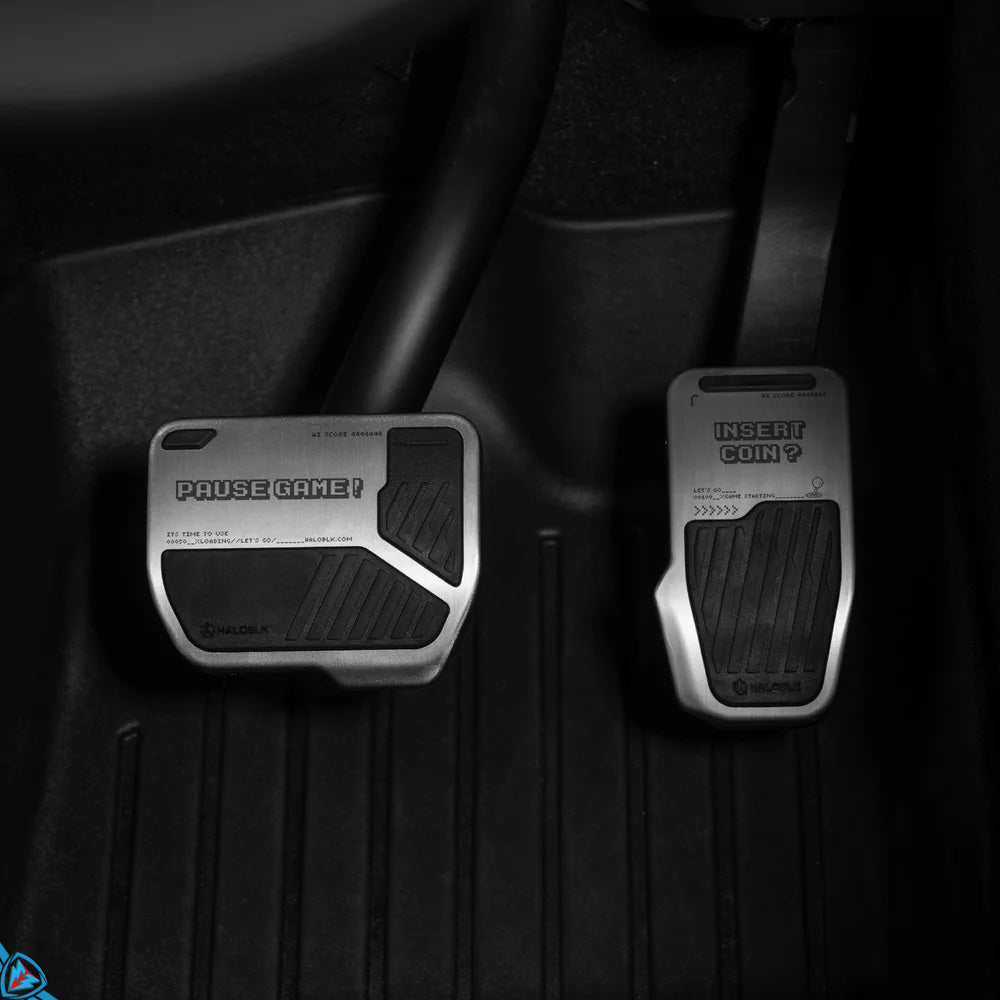 Aluminum Alloy Pedals 2 for Teslas S / 3 / X / Y | HALOBLK Secondary image