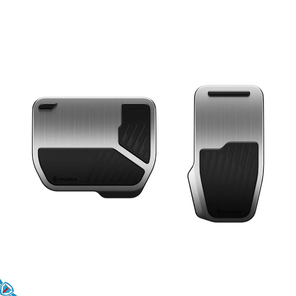 2017-2026 Tesla Model 3 / Y / S / X (All Models) V2 Aluminum Alloy Pedal Set | HALOBLK