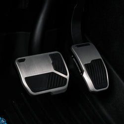 2017-2026 Tesla Model 3 / Y / S / X (All Models) V2 Aluminum Alloy Pedal Set | HALOBLK