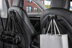 2012-2026 Tesla Model 3/Y/S/X (Universal) OEM+ Style Foldable Seat Back Hook Set | HALOBLK