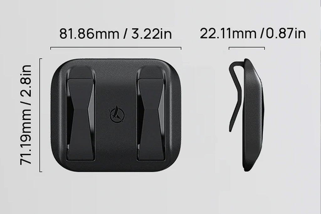 Car Seat Back Hooks (2-Pack) for Tesla Model S / 3 / X / Y | HALOBLK