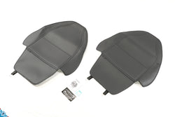 2017-2026 Tesla Model 3, Y, S & X (All Gen) Premium Leather Seat Back Protector Covers | HALOBLK