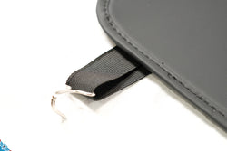 2017-2026 Tesla Model 3, Y, S & X (All Gen) Premium Leather Seat Back Protector Covers | HALOBLK