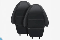 2017-2026 Tesla Model 3, Y, S & X (All Gen) Premium Leather Seat Back Protector Covers | HALOBLK