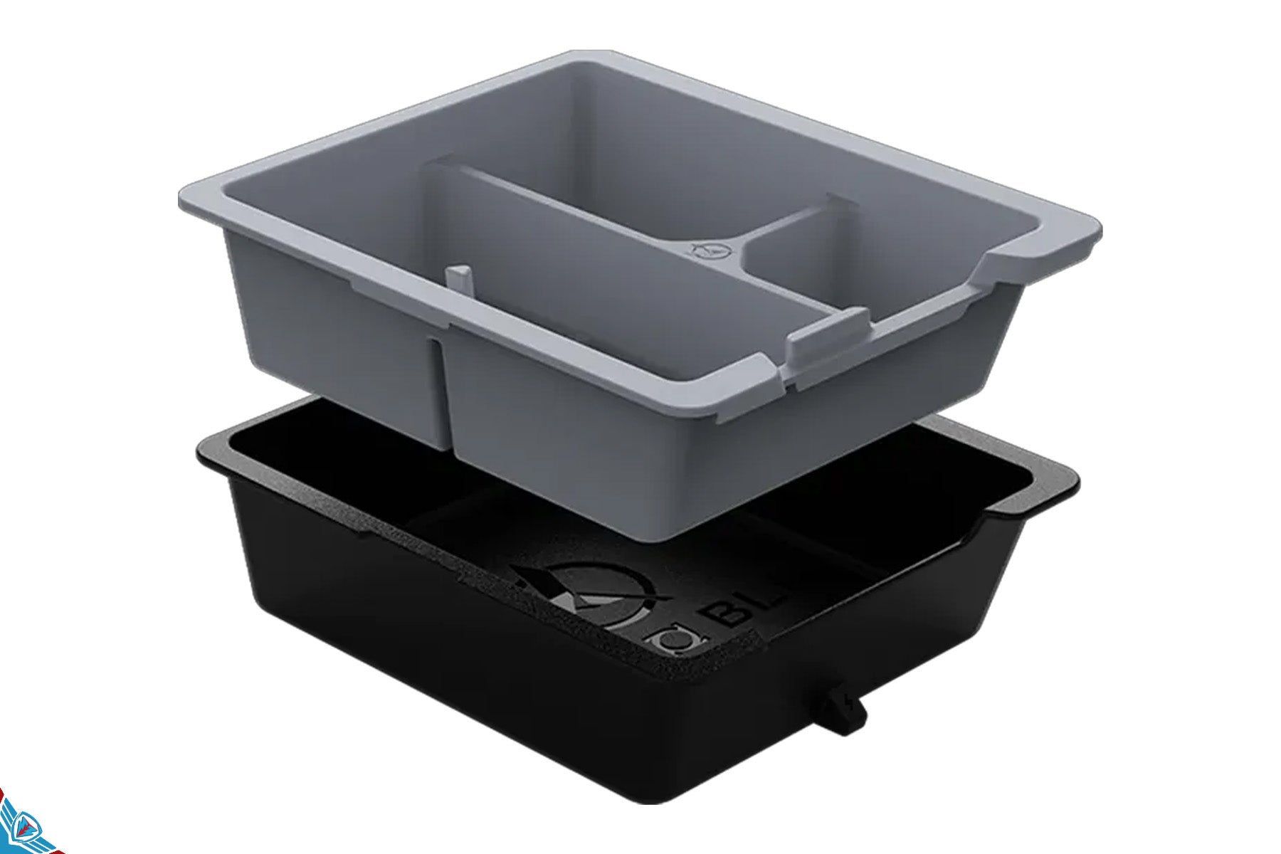 2017-2024 Tesla Model 3 / Model Y (MK1) Hidden Sliding ABS/Silicone Center Console Storage Tray Organizer | HALOBLK
