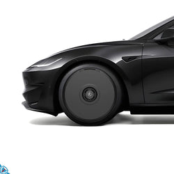 2024+ Tesla Model 3 (Highland) HALODISC 2 Ready-to-Paint (RTP) Customizable Wheel Covers (Set of 4) | HALOBLK
