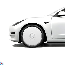 2017-2023 Tesla Model 3 (1st-Gen) HALODISC 2 Ready-to-Paint (RTP) Customizable Wheel Covers (Set of 4) | HALOBLK