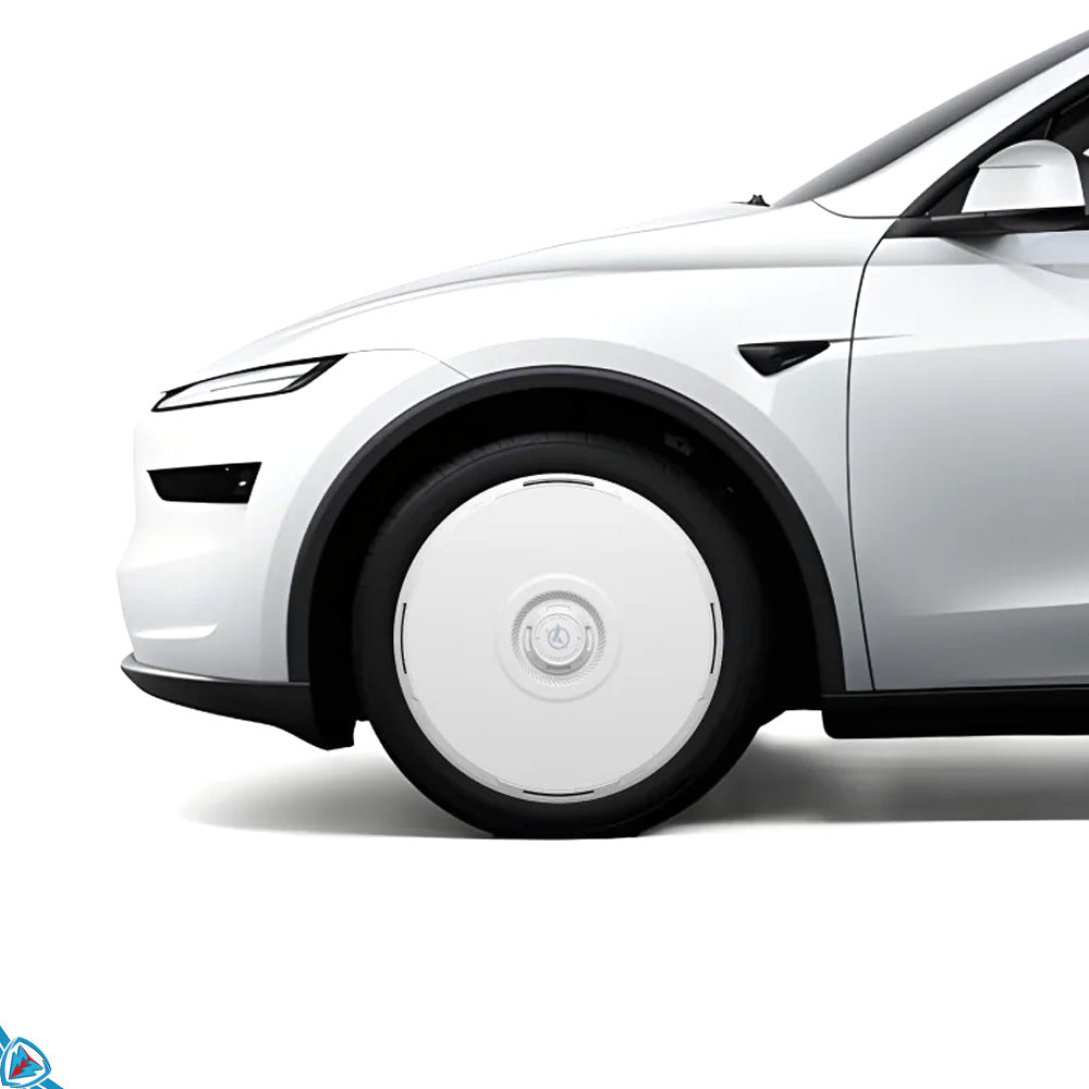 2025+ Tesla Model Y (Juniper) HALODISC 2 Ready-to-Paint (RTP) Customizable Wheel Covers (Set of 4) | HALOBLK Secondary image