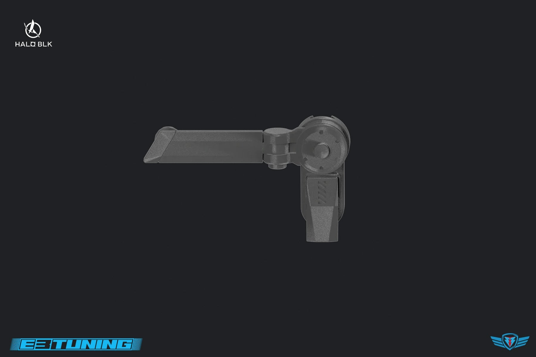 2017-2026 Tesla Model 3 (MK1/Highland) & Model Y (MK1) Modular CyberPunk Alloy Phone Mount Arm | HALOBLK