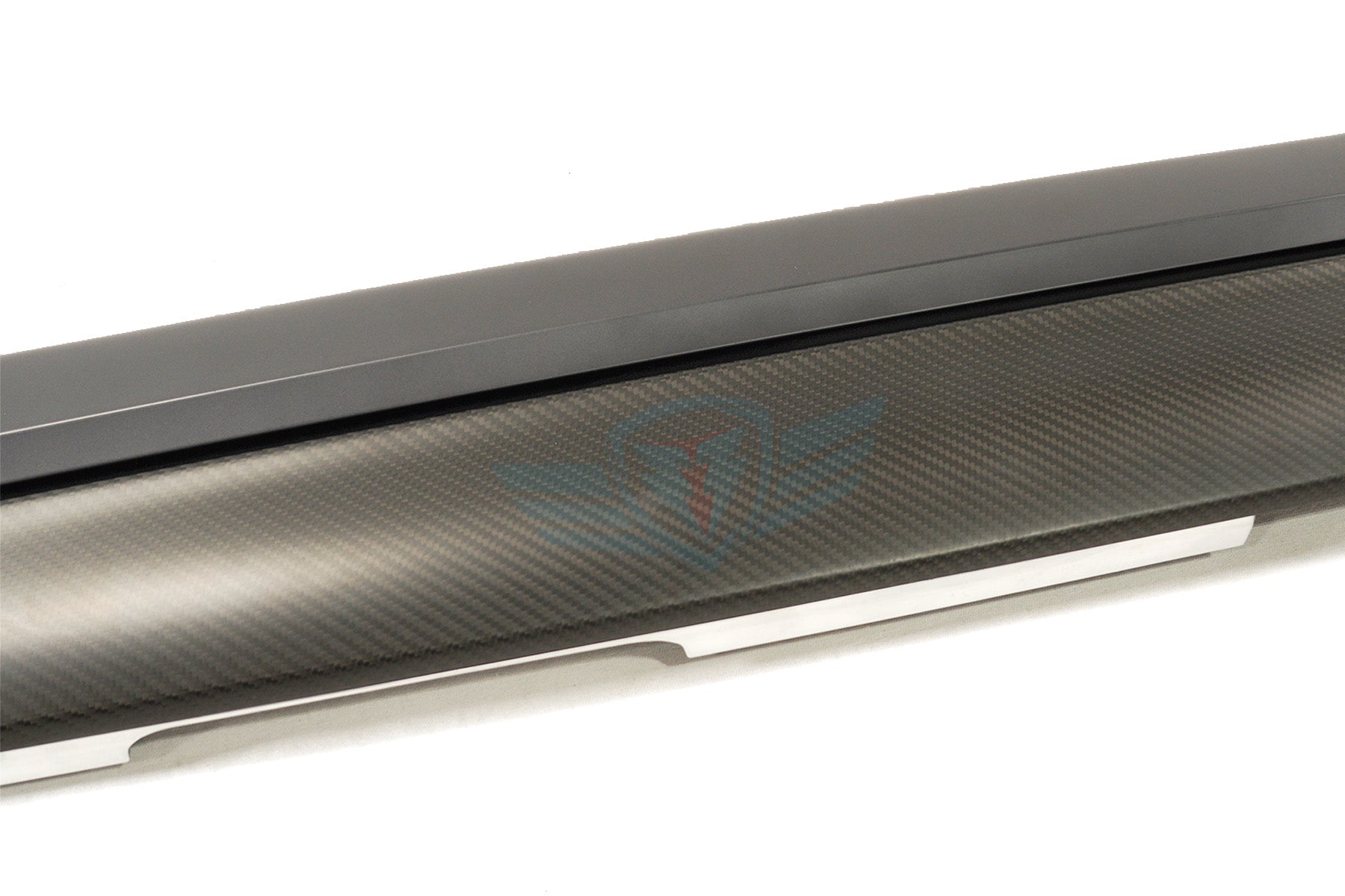 2017-2023 Tesla Model 3 & Model Y (MK1) OEM+ Style Genuine Carbon Fiber Dashboard & Front Door Trim Replacement Kit | Hansshow
